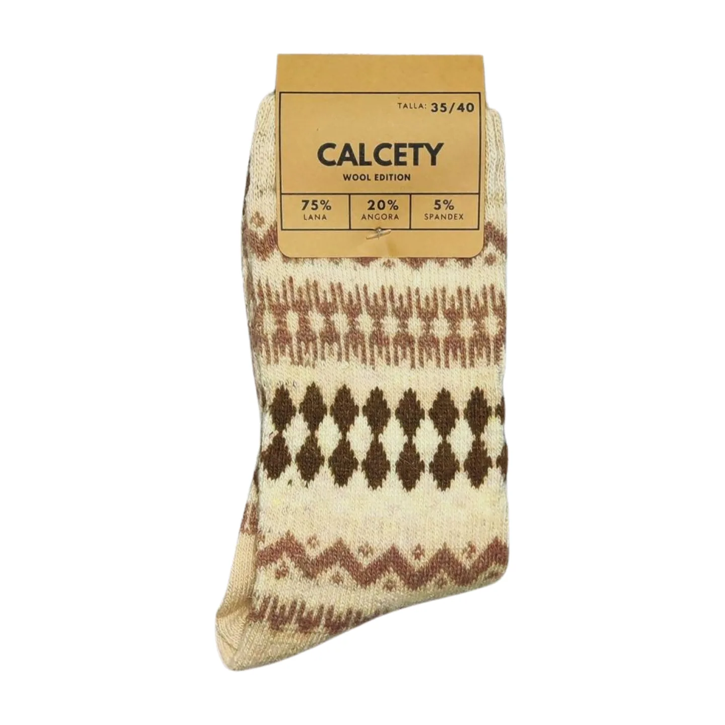 Calcetín Nordik beige