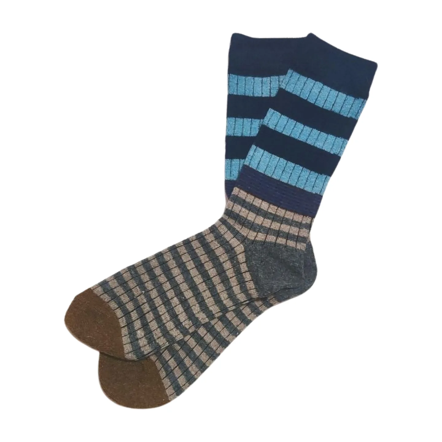 1000177683 calcetines rayas azul