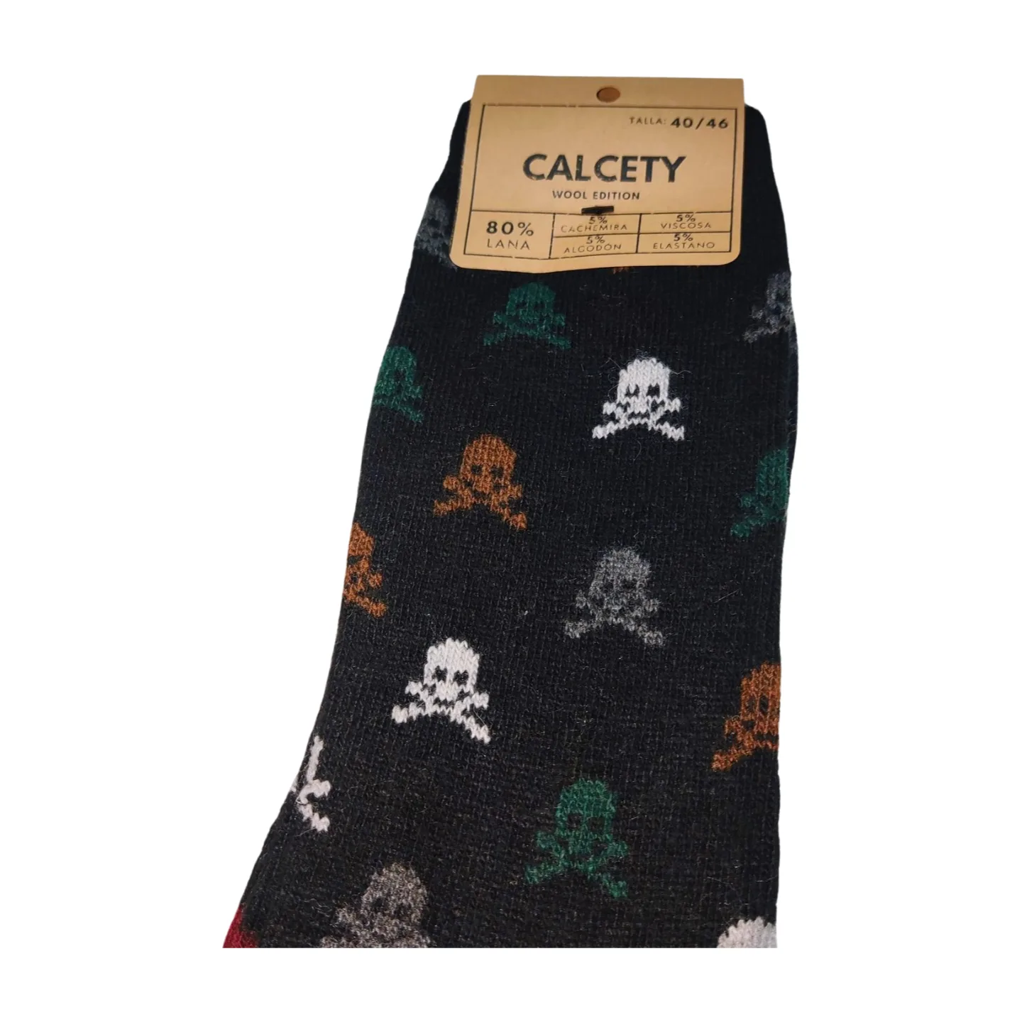 calcetines skull Negro calcetines skull gris