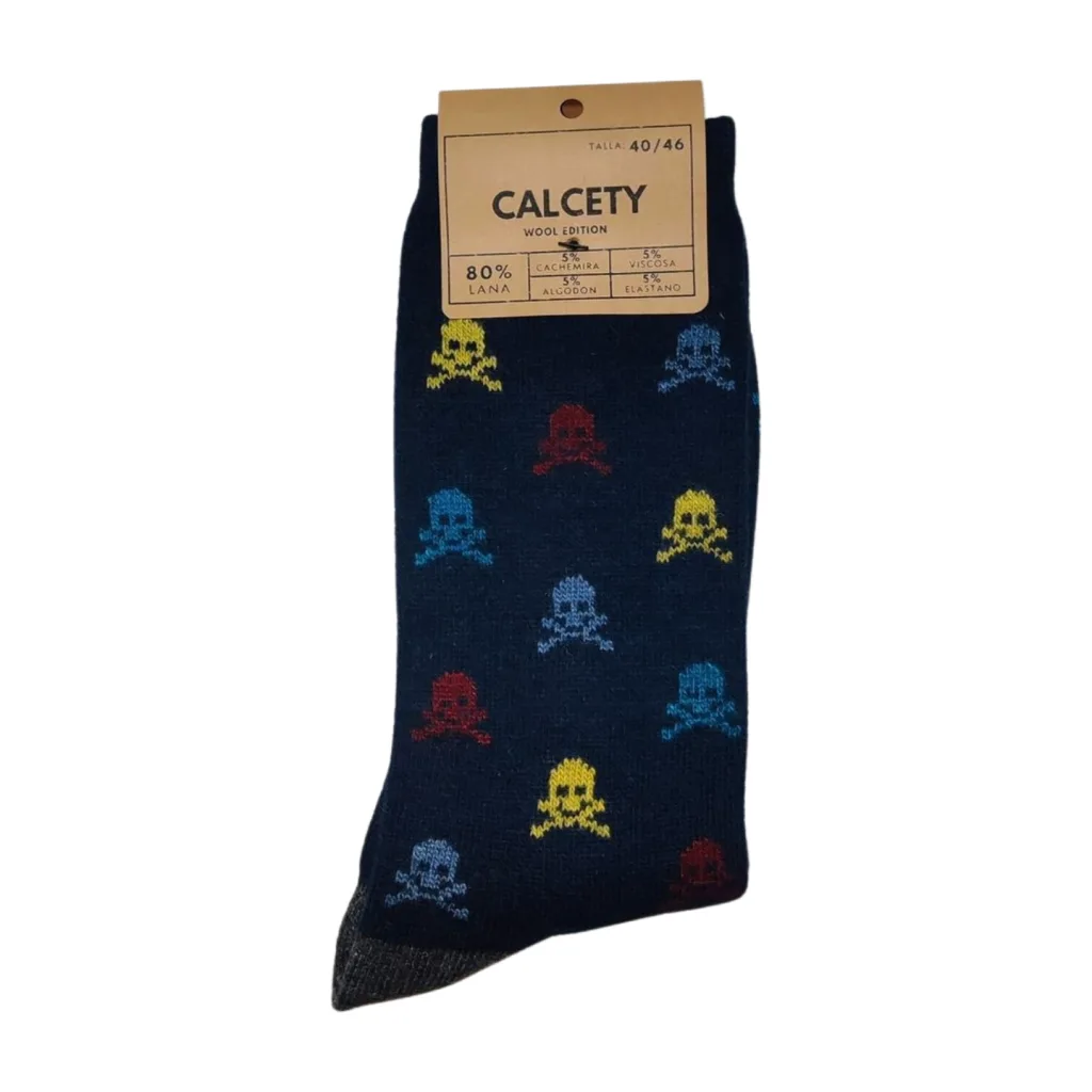 Calcetines Skull Azul