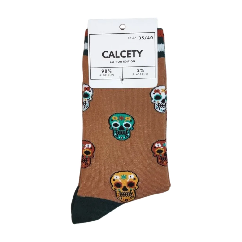 calcetines catrina camel