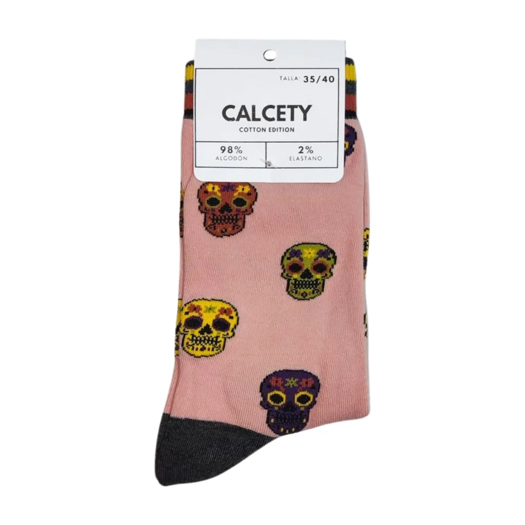 calcetines catrina rosa