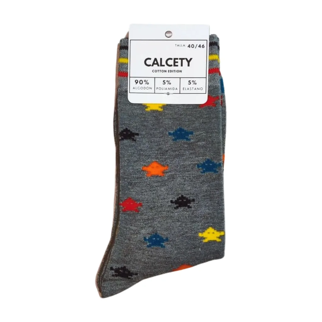 Calcetines Retro Gamer Space Invaders