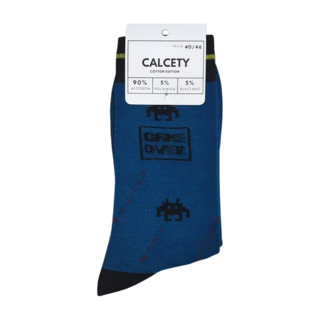 Calcetines Retro Gamer Game Over