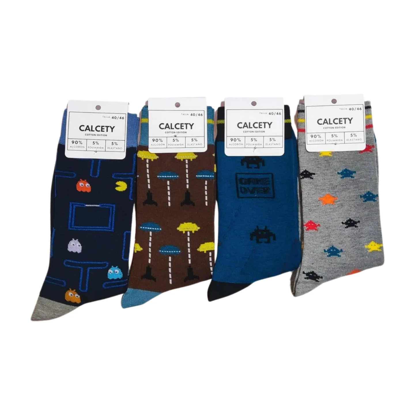 calcetines retro gamer calcetines retro gamer pac man