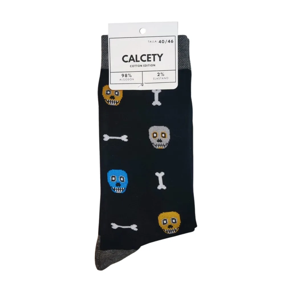 calcetines bones azul