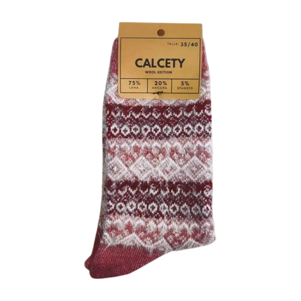 calcetines cozy rosa