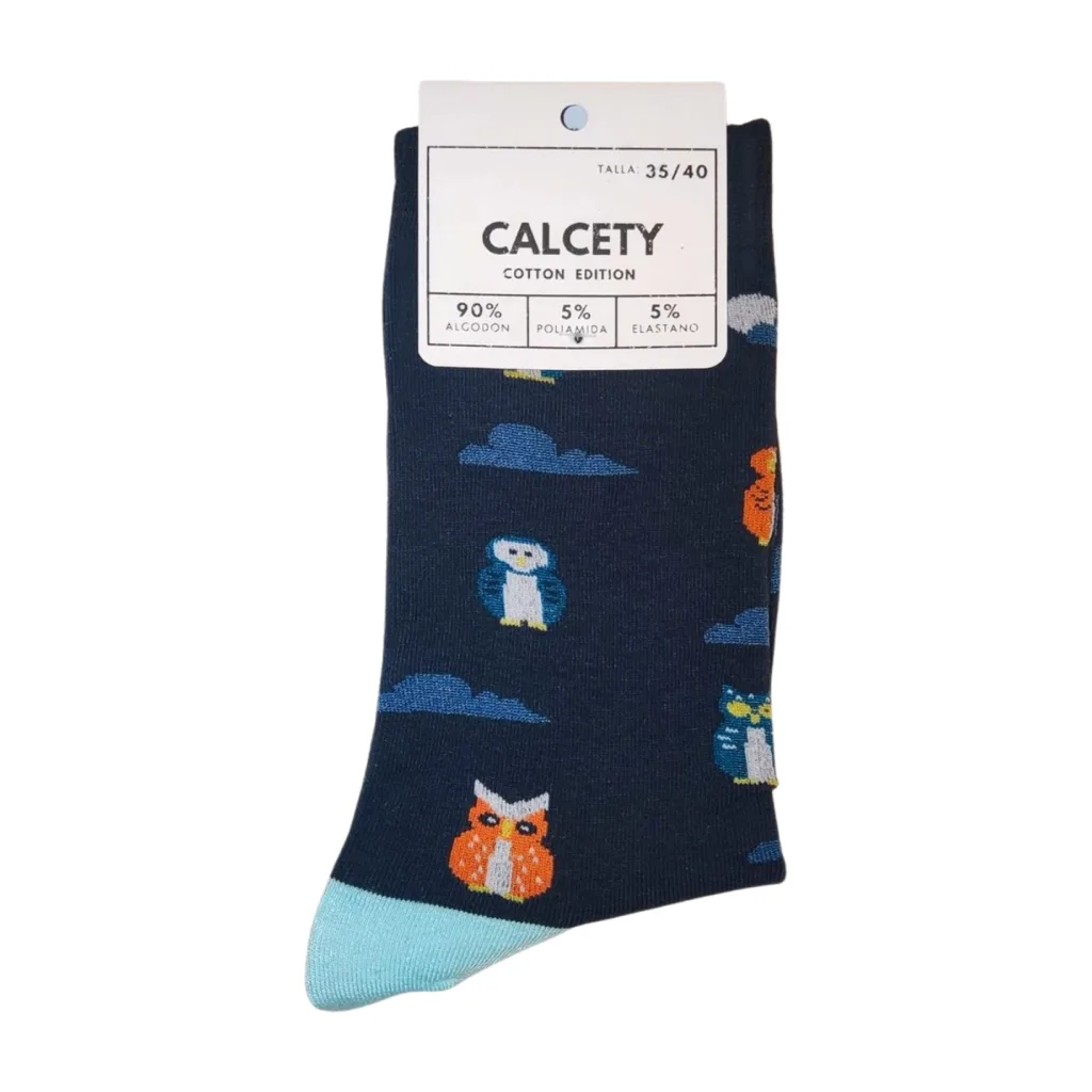 calcetines animals búhos