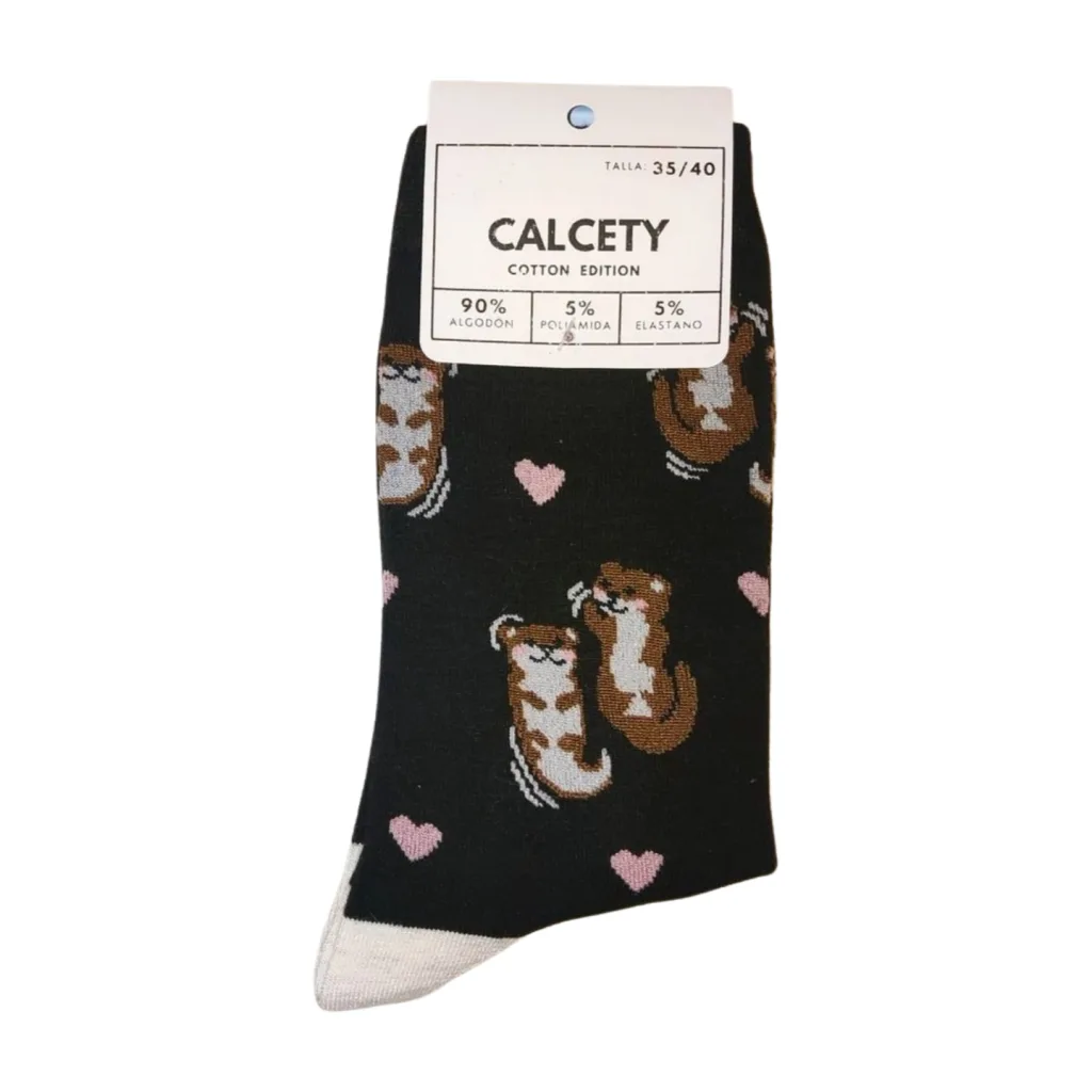 calcetines animals nutrias