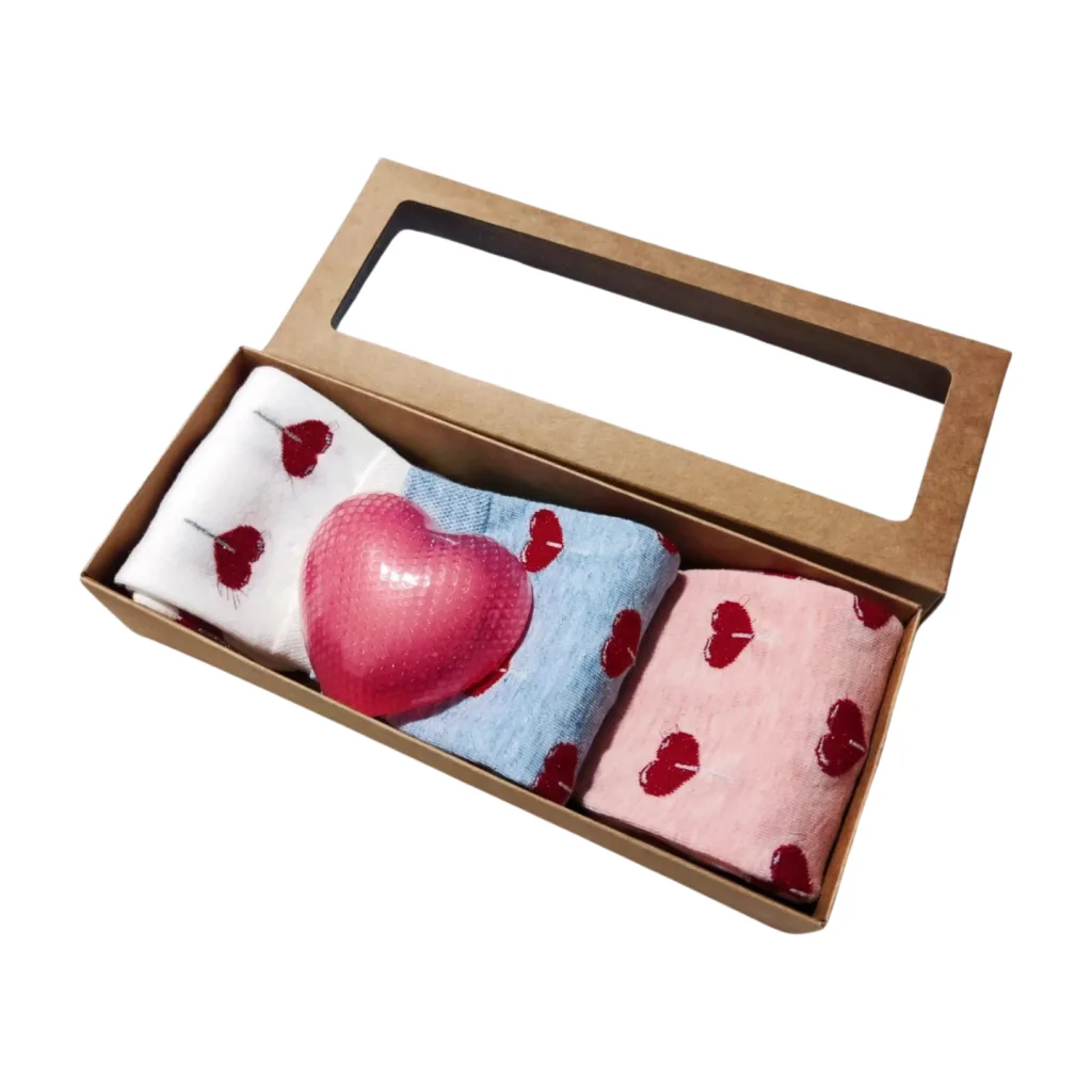 caja regalo corazón