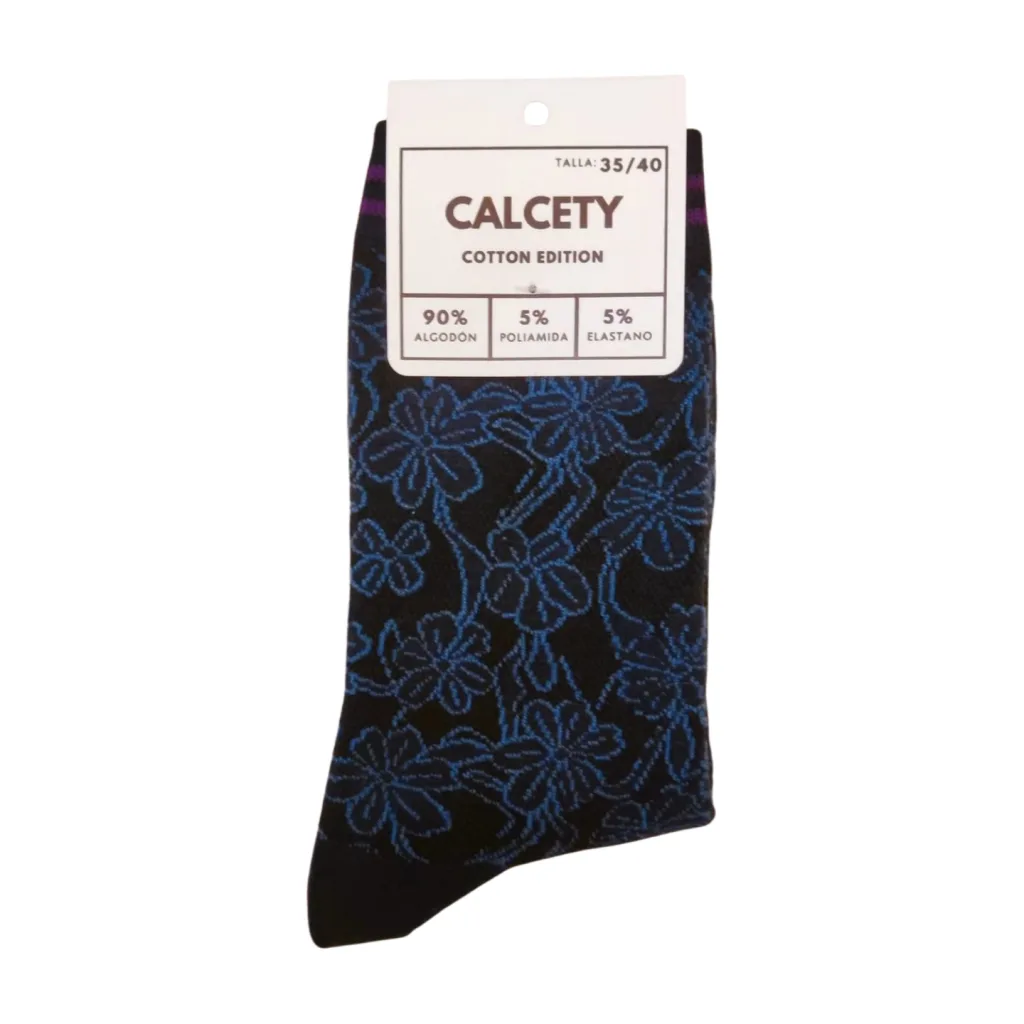 calcetines bloom azul