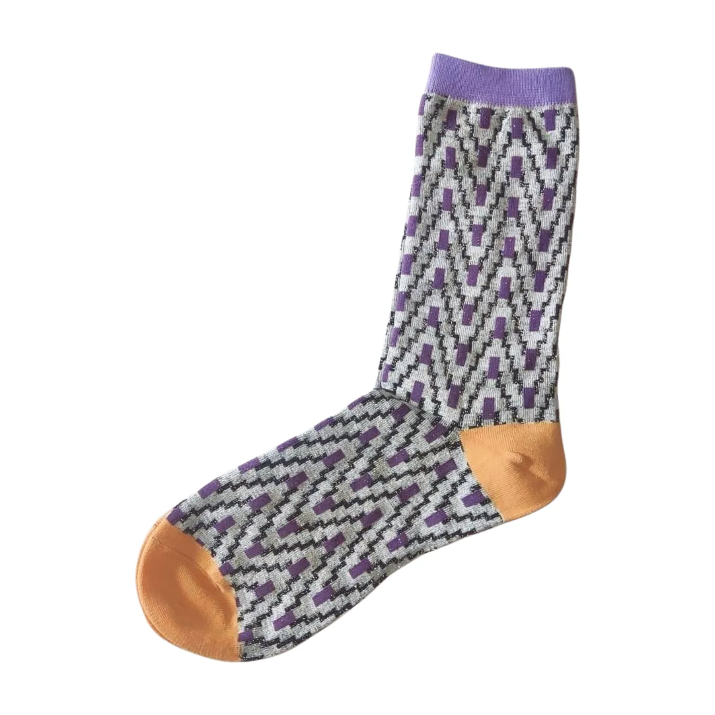 calcetines brillo lila calcetines brillo lila