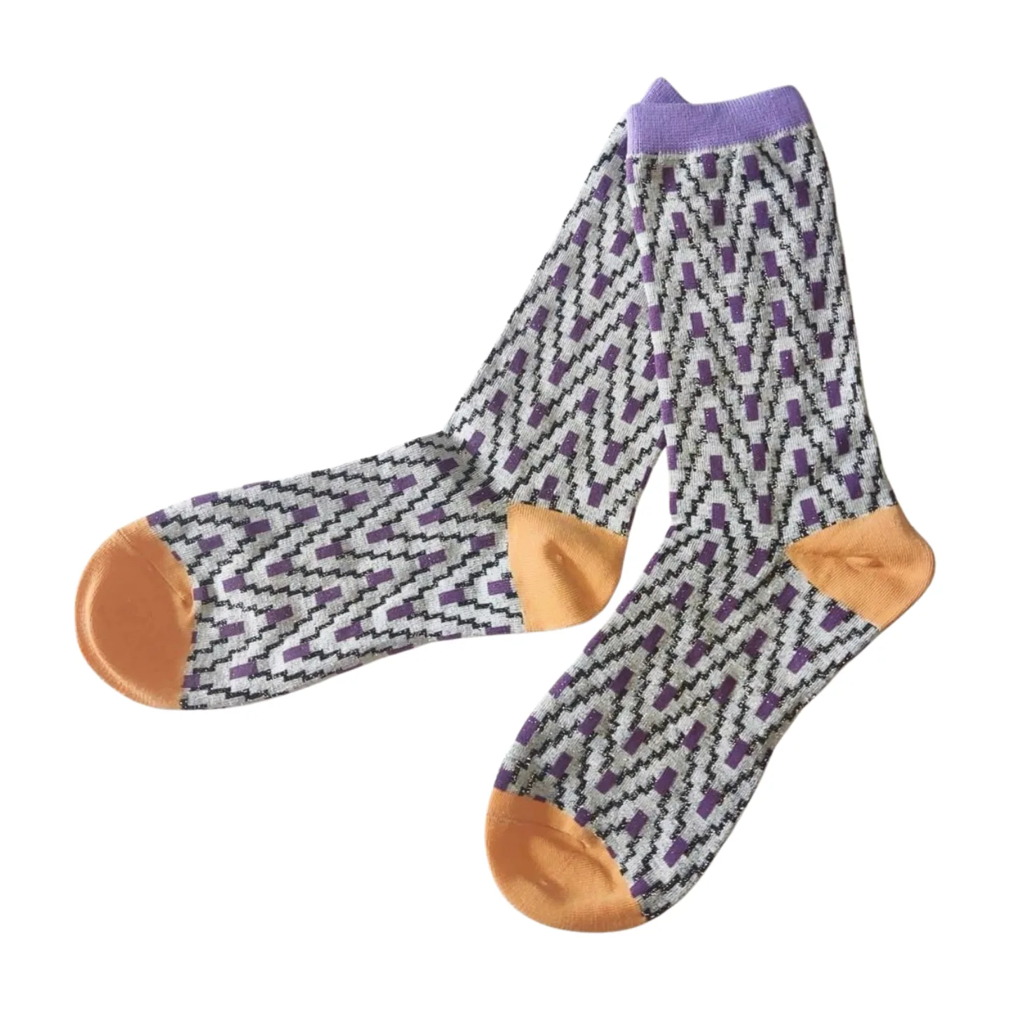 calcetines brillo lila calcetines brillo lila