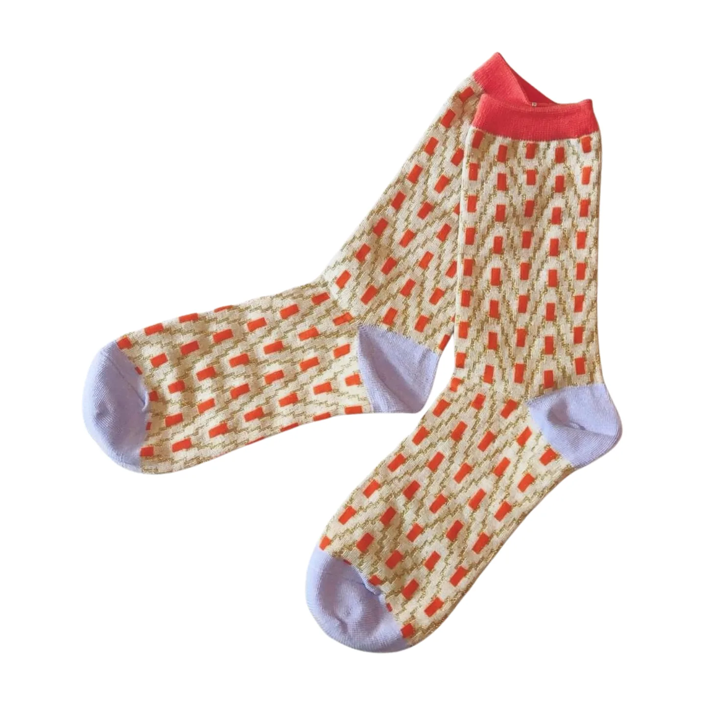 Calcetines Brillo Naranja