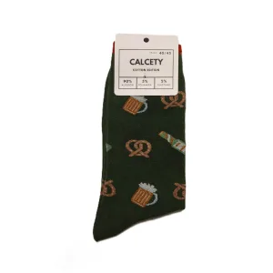 calcetines cervezas verde.
